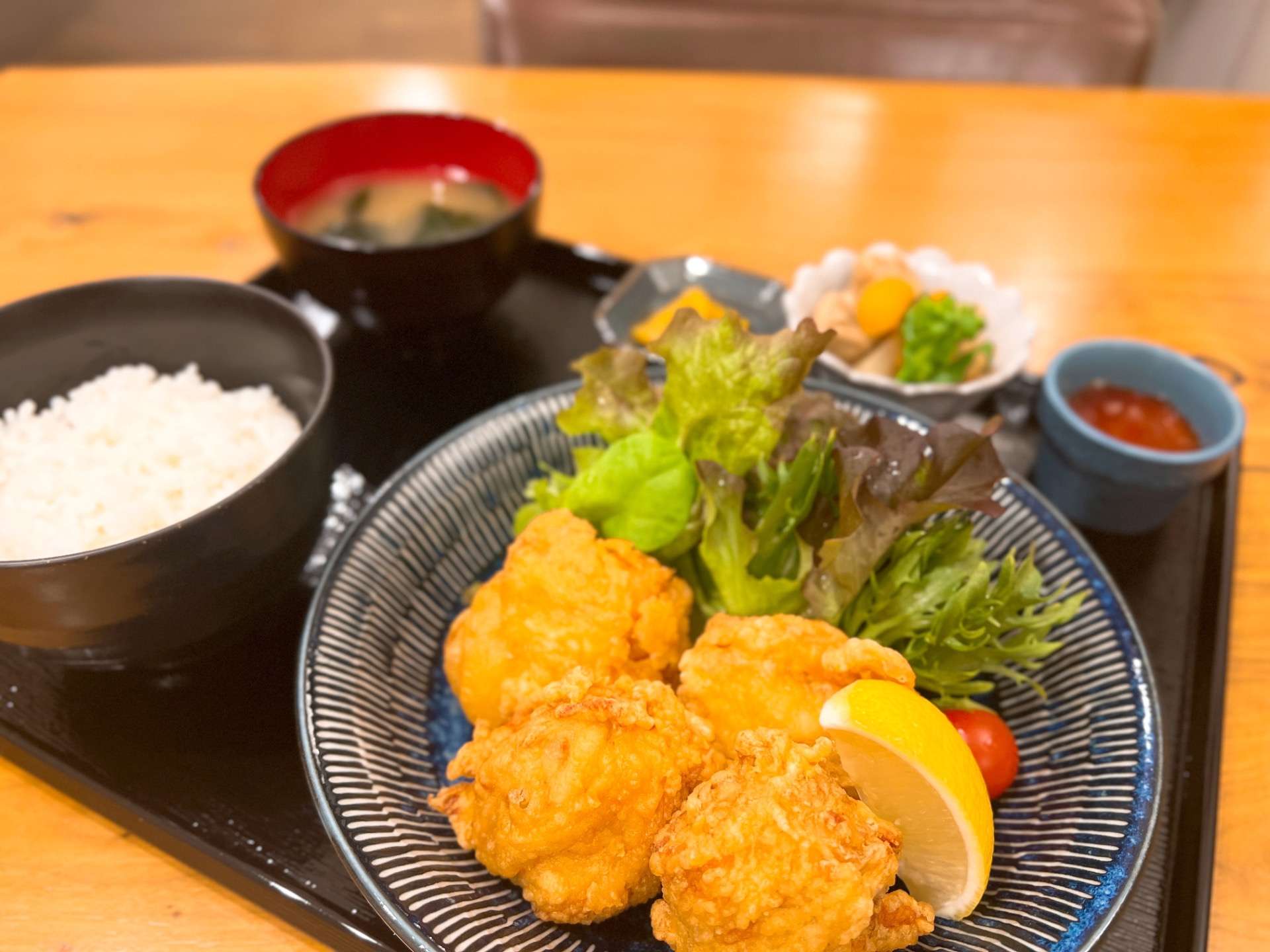 淡路鶏からあげ定食